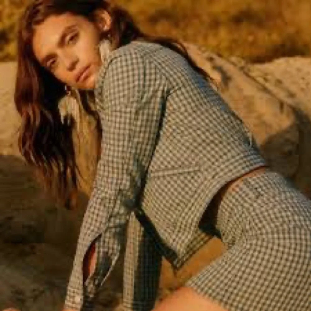 Reformation RARE SET Cher Denim 2 piece - Picture 2 of 2